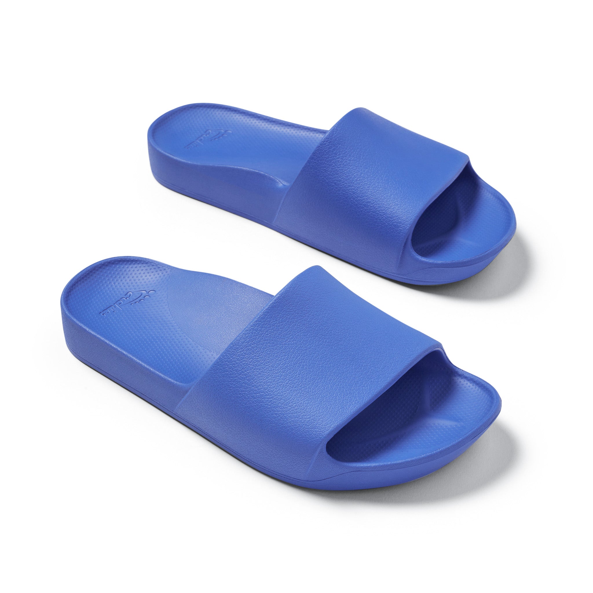 Arch Support Slides - Classic - Royal Blue - Beach Ready Summer Slides