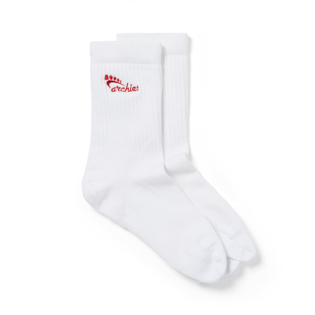 Performance Toe Socks - White - Clean Look Pool Slides