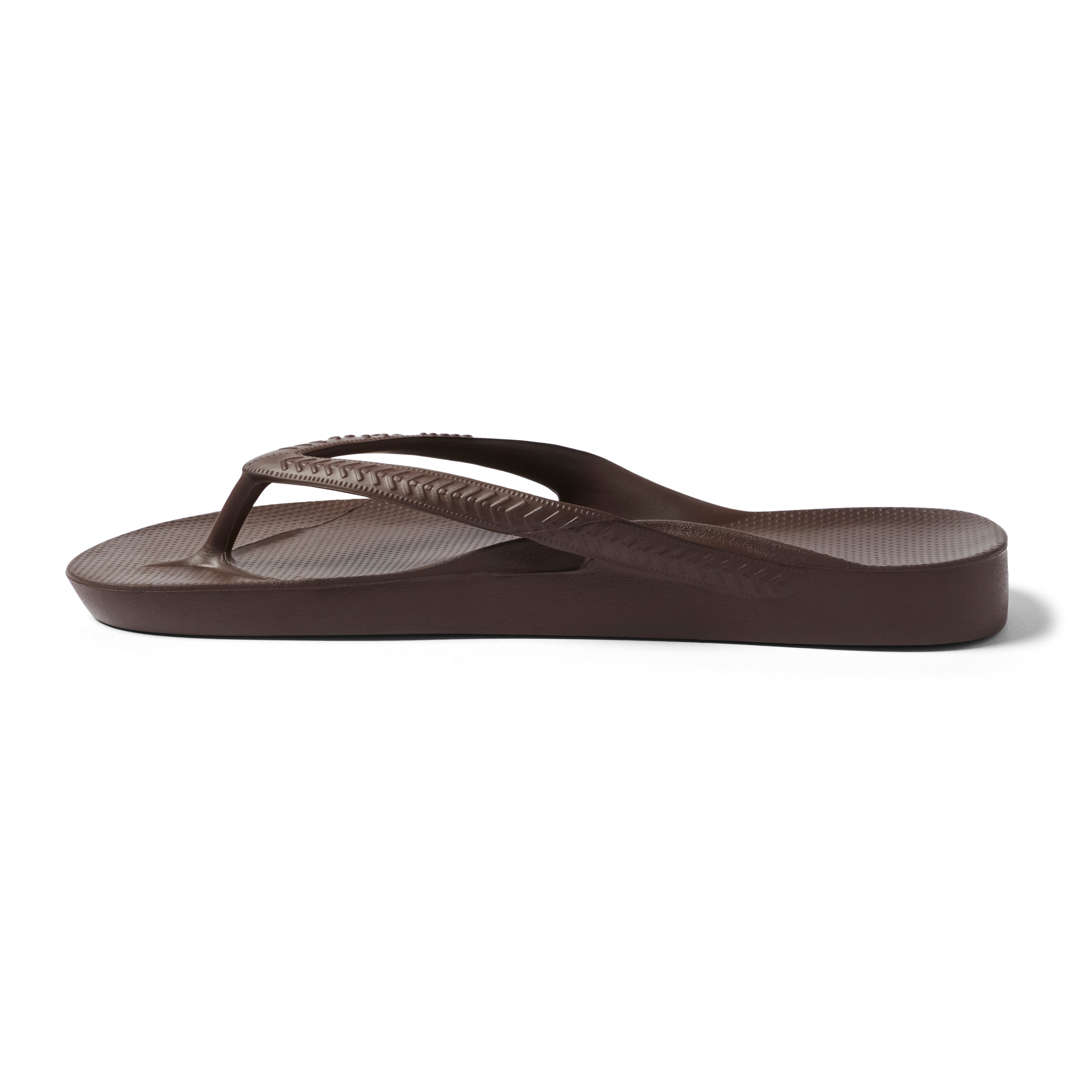 Arch Support Flip Flops - Classic - Brown - Easy Wear Contour Sandals