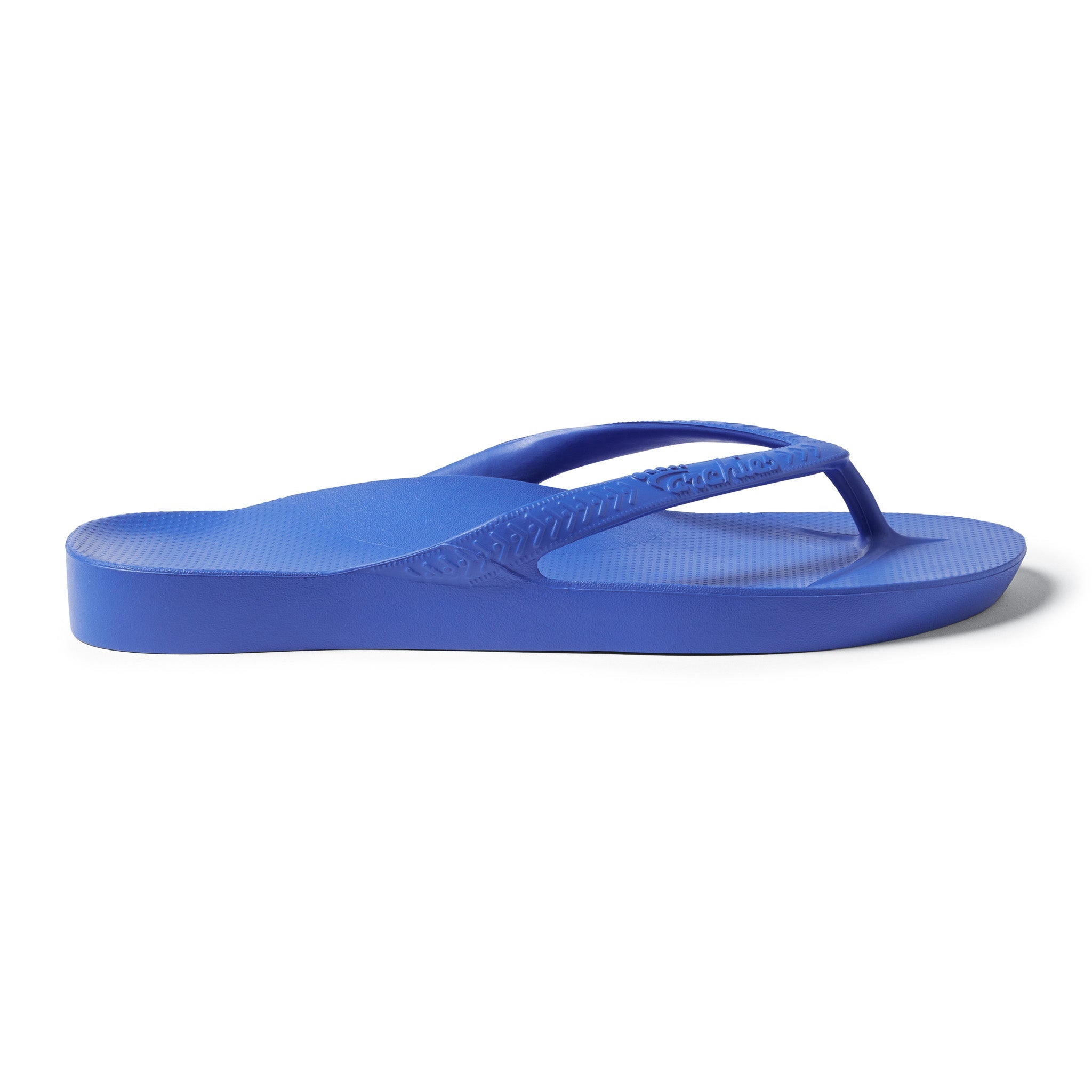 Arch Support Flip Flops - Classic - Royal Blue - Soft Step Flexible Sandals
