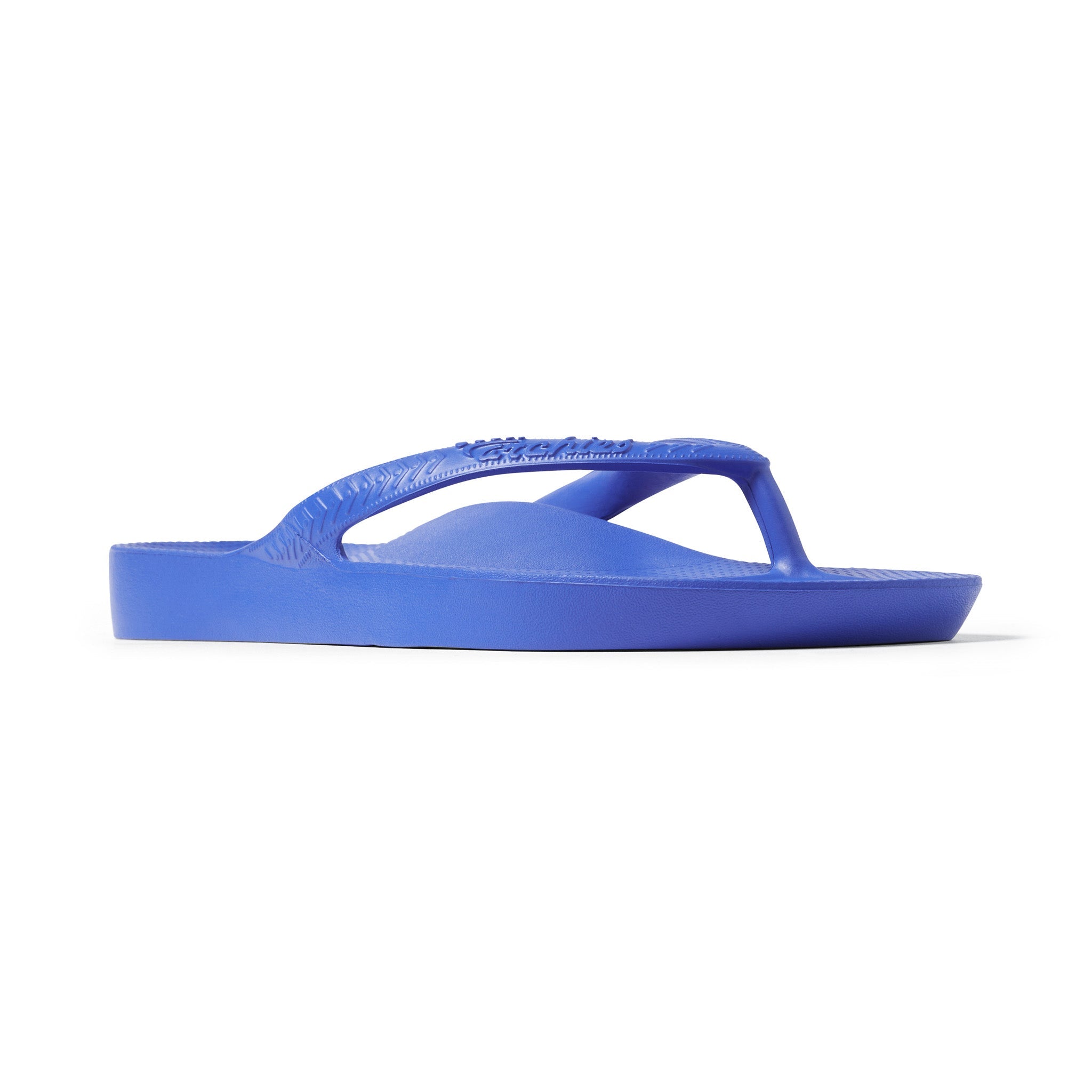 Arch Support Flip Flops - Classic - Royal Blue - Soft Step Flexible Sandals