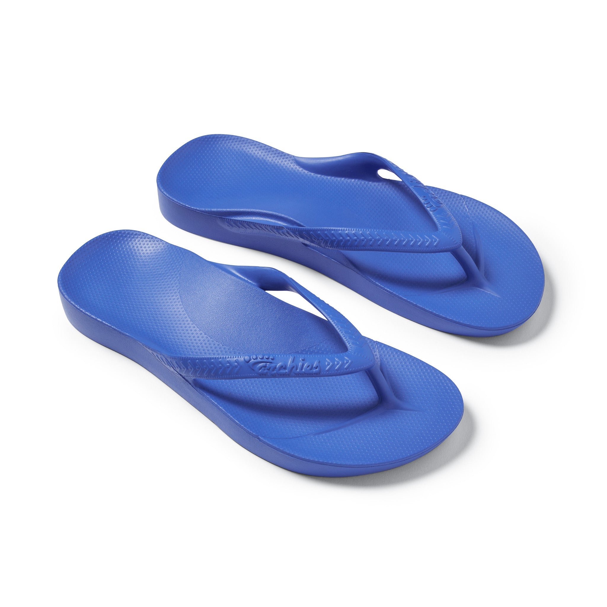 Arch Support Flip Flops - Classic - Royal Blue - Soft Step Flexible Sandals