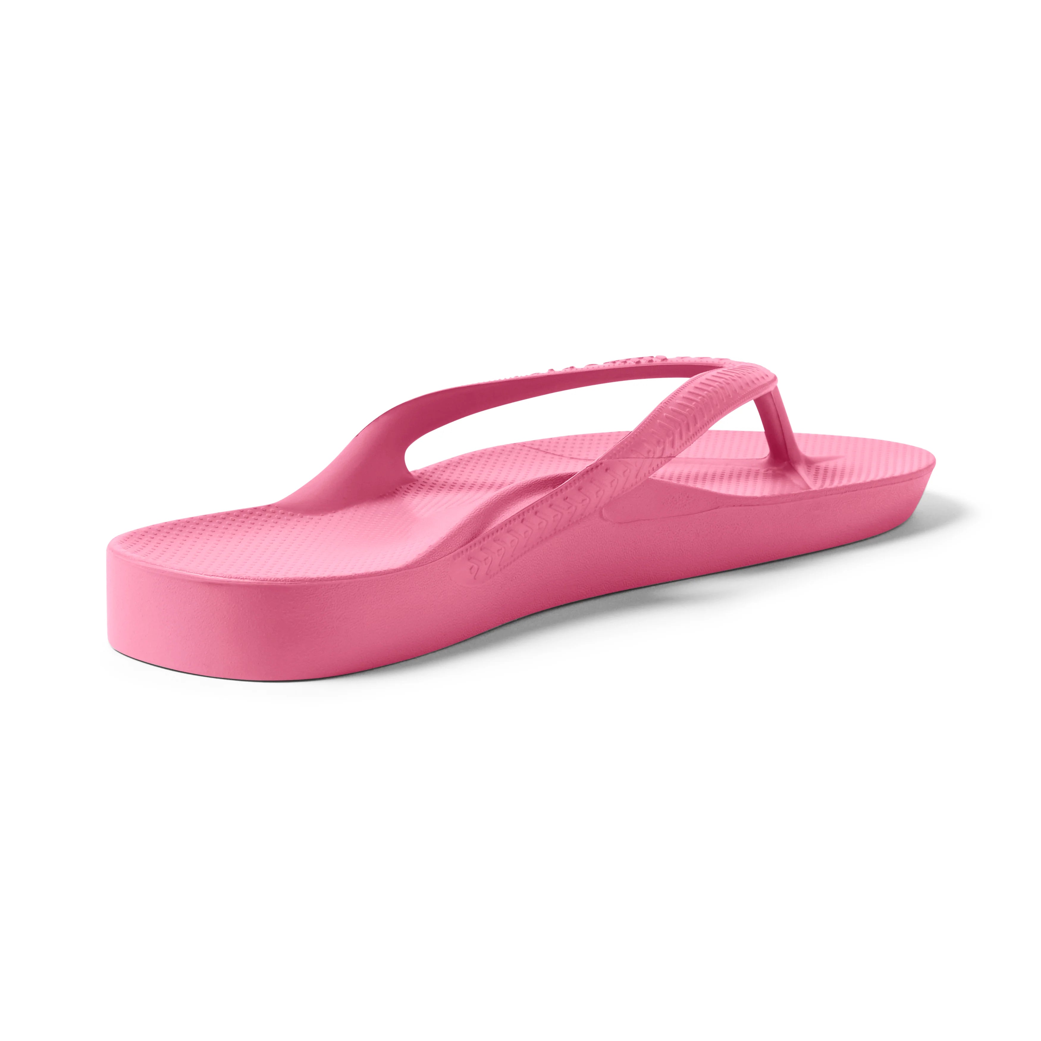 Arch Support Flip Flops - Classic - Hot Pink - Cushioned Travel Sandals