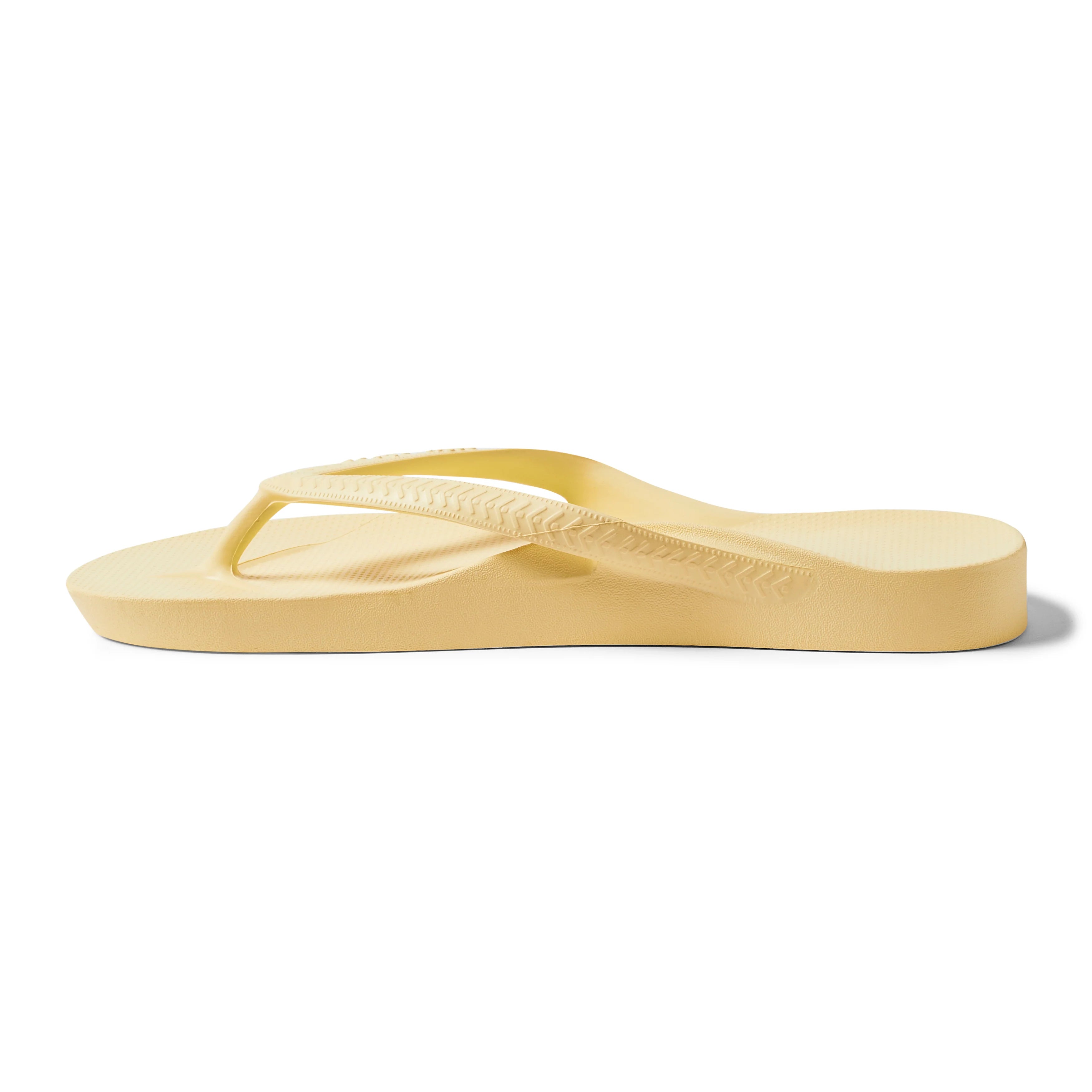 Arch Support Flip Flops - Classic - Lemon - Comfort Fit Support Slides