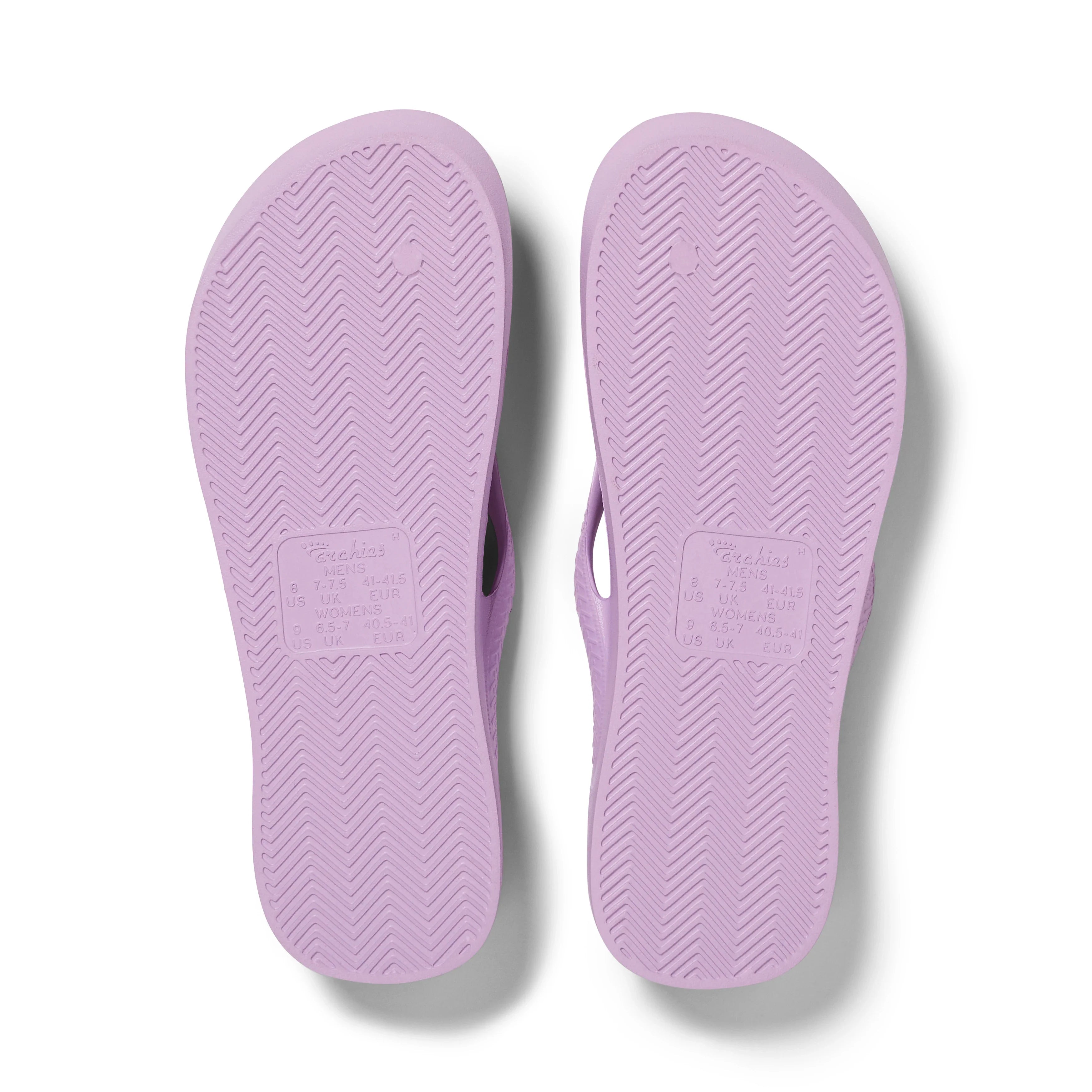 Arch Support Flip Flops - Classic - Lilac - Everyday Arch Support Sandals