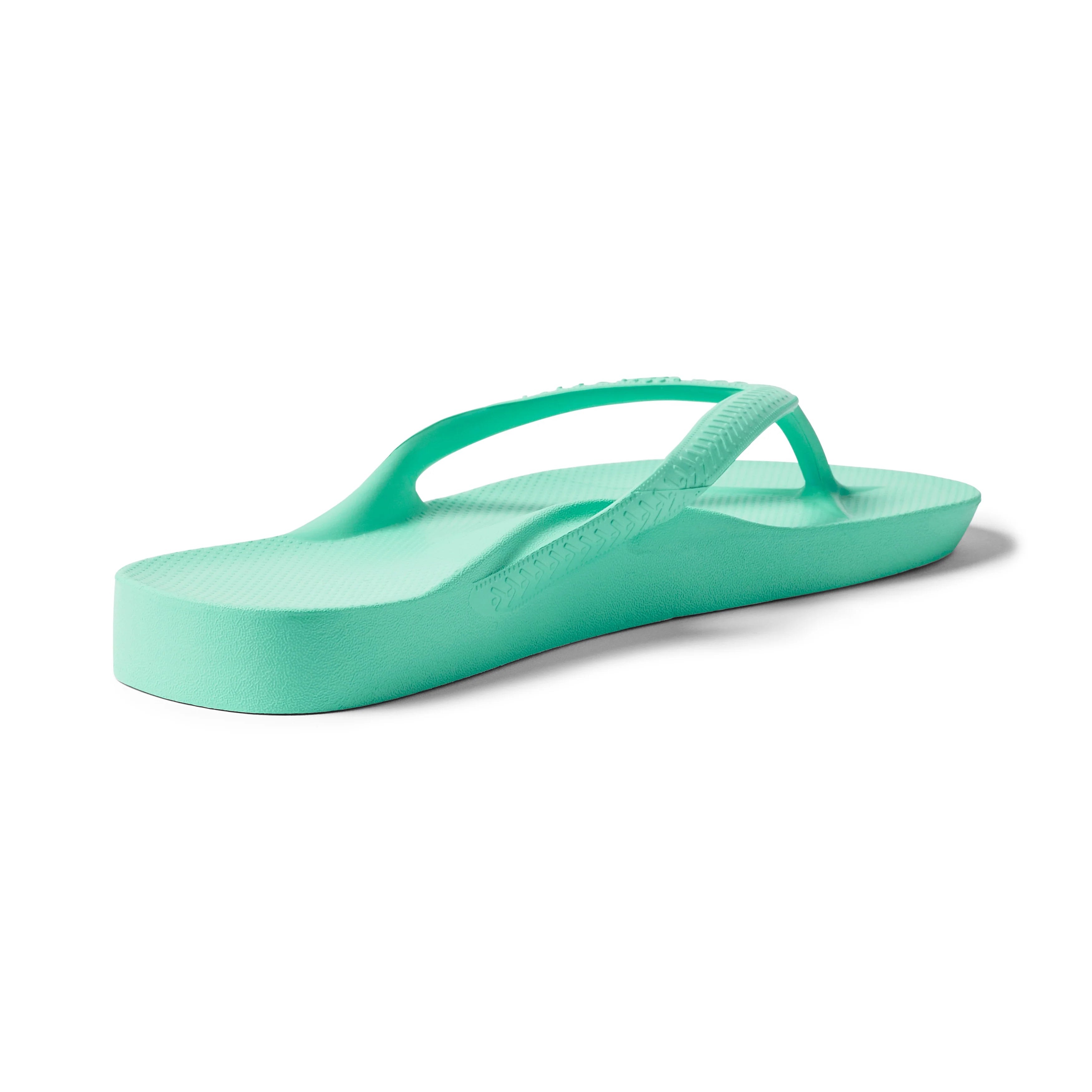 Arch Support Flip Flops - Classic - Mint - Smooth Step Easy Fit Slides
