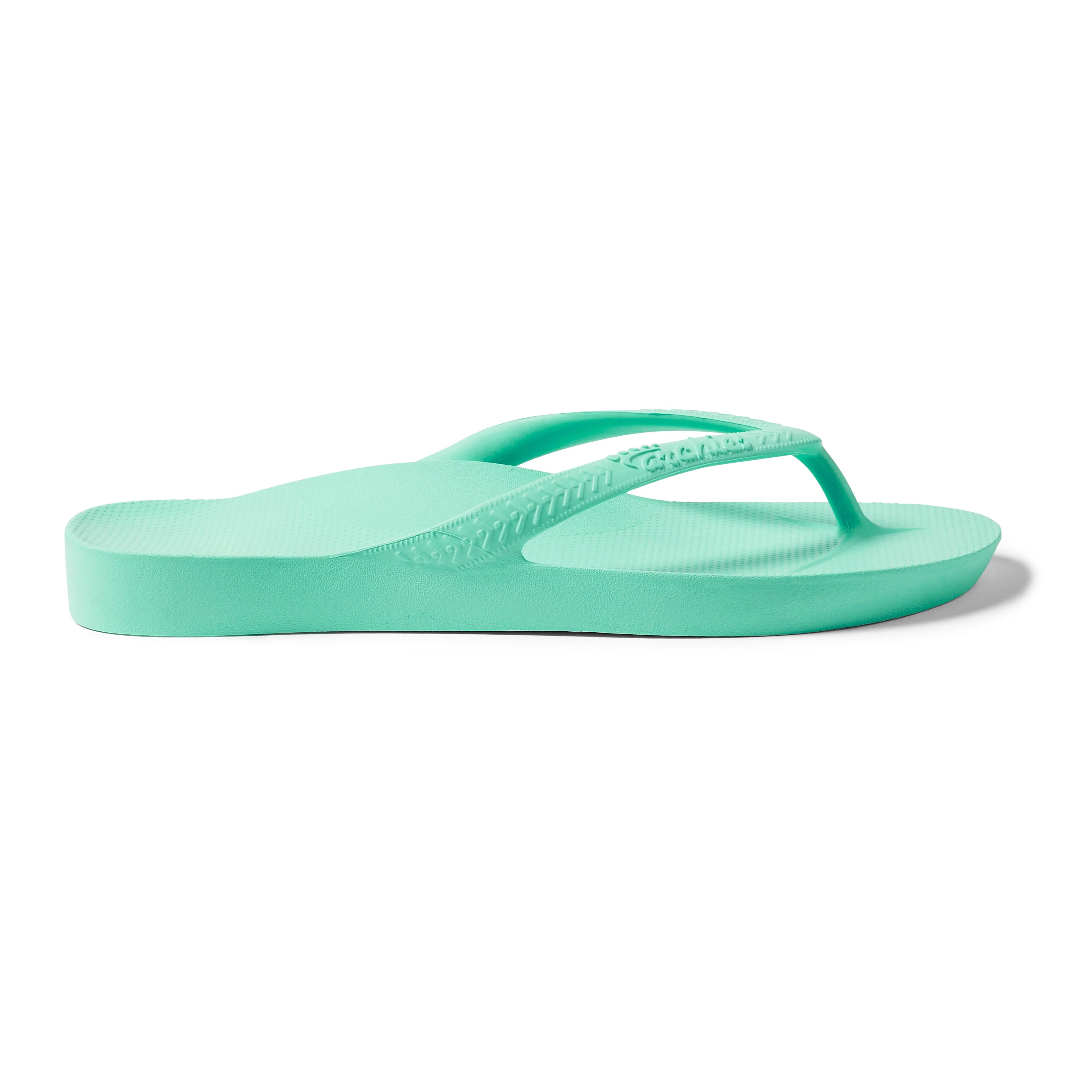 Arch Support Flip Flops - Classic - Mint - Smooth Step Easy Fit Slides
