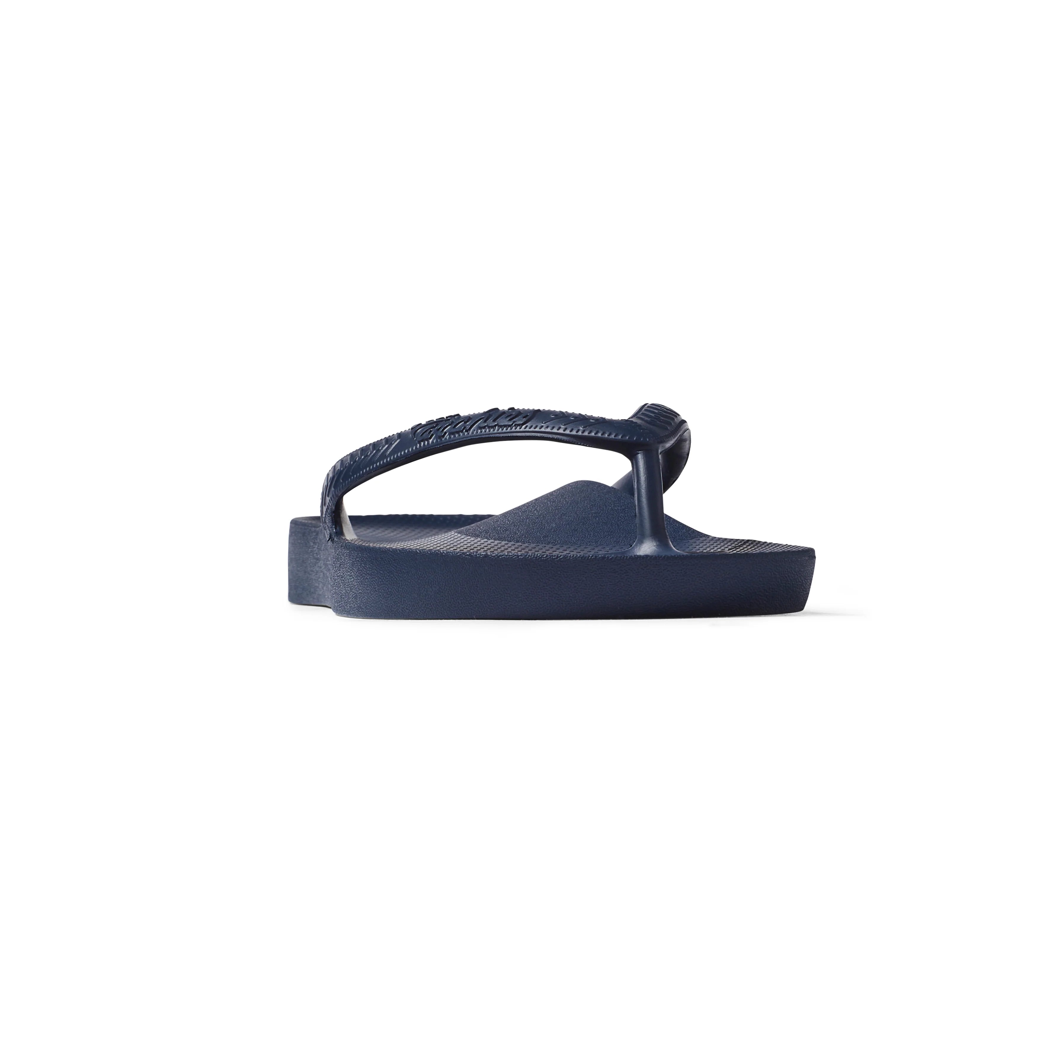 Arch Support Flip Flops - Classic - Navy - Beach Ready Warm Weather Sandals