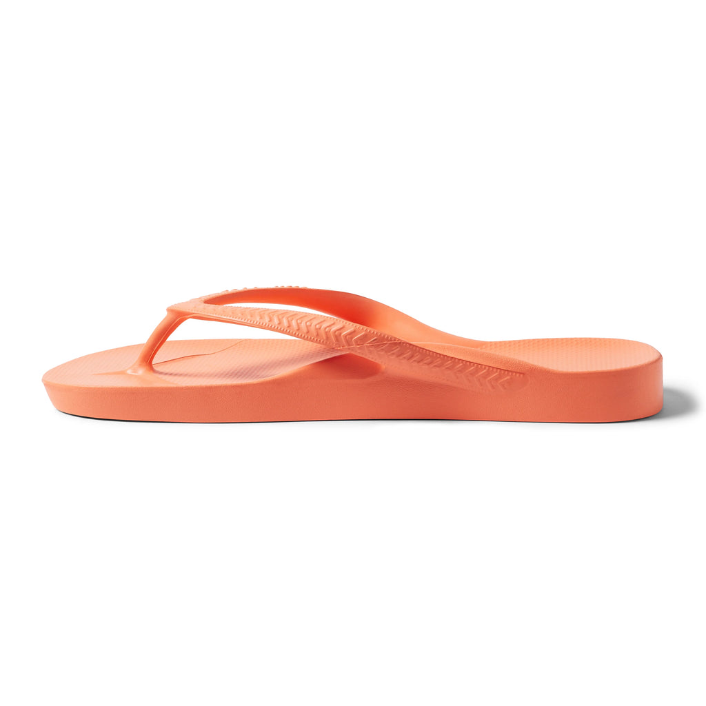 Arch Support Flip Flops - Classic - Peach - Smooth Step Vacation Sandals