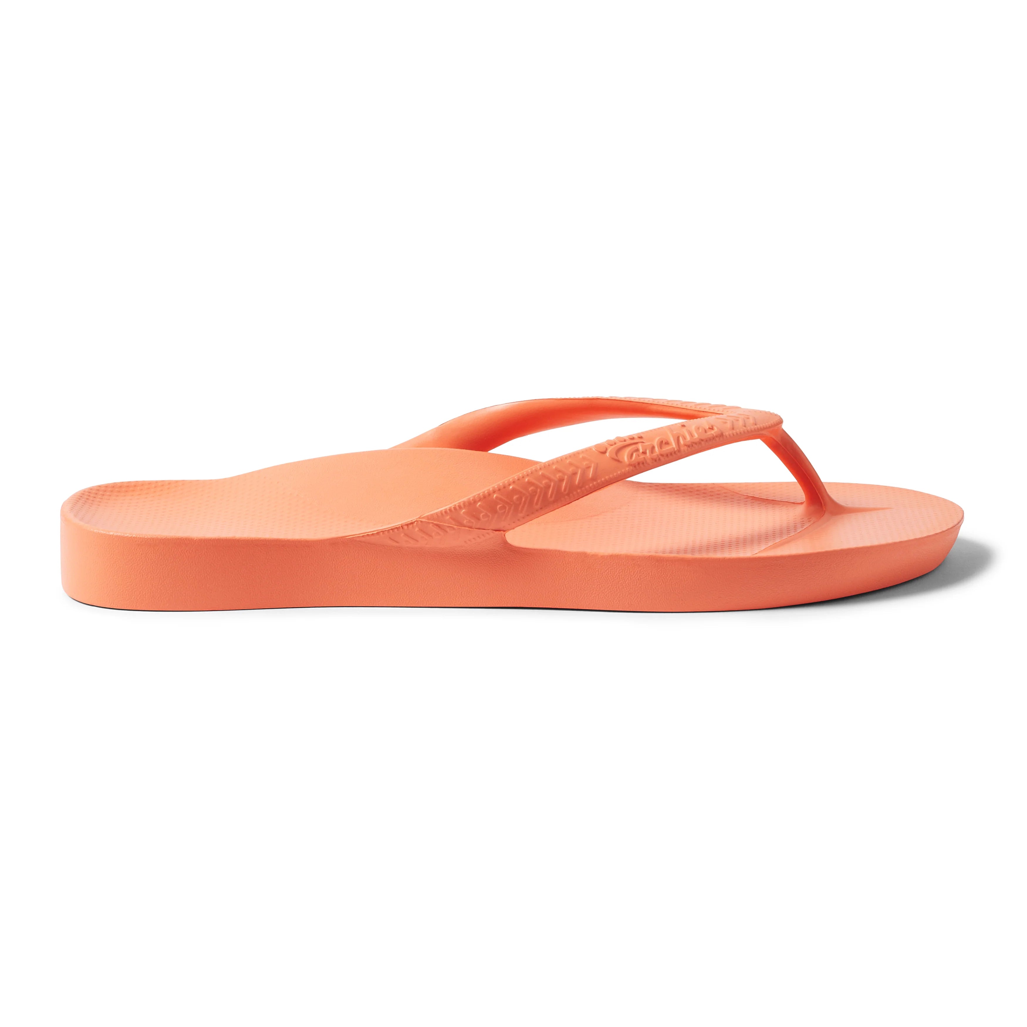 Arch Support Flip Flops - Classic - Peach - Smooth Step Vacation Sandals