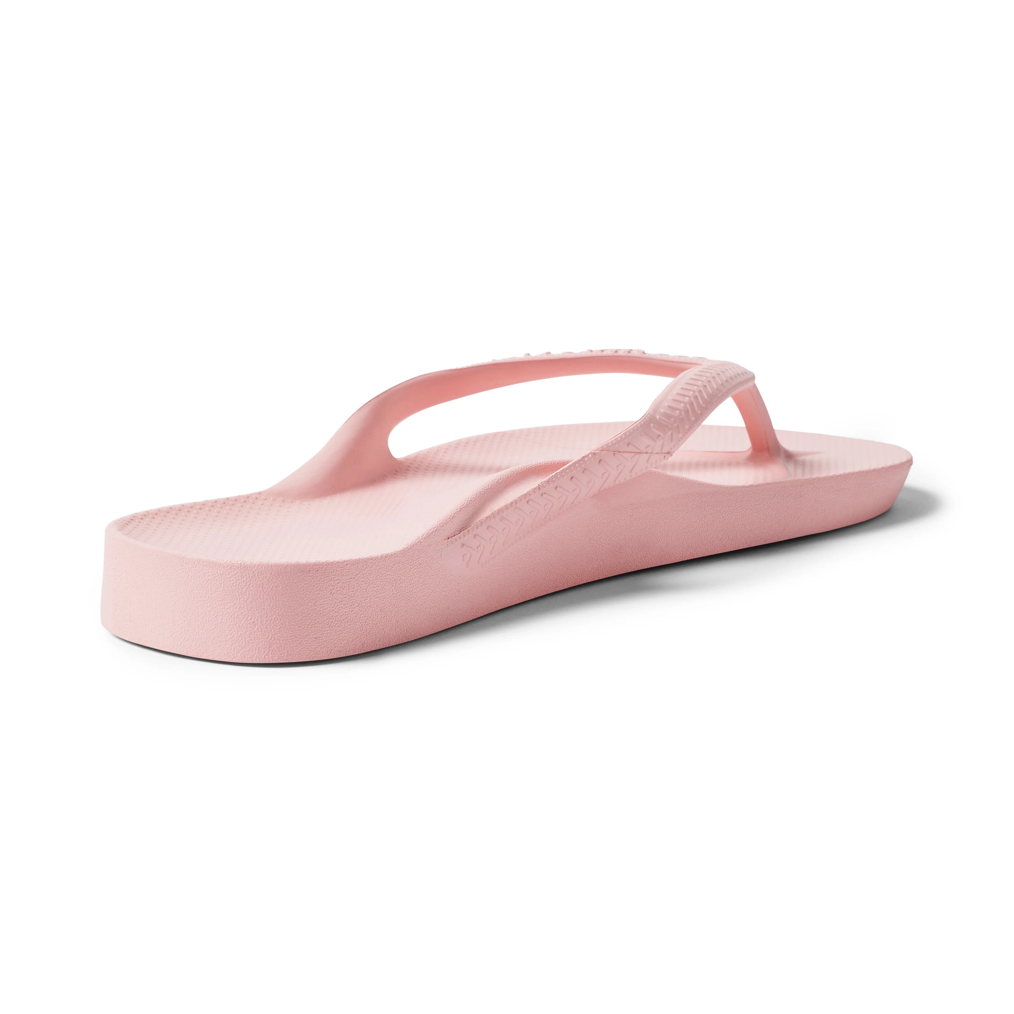 Arch Support Flip Flops - Classic - Pink - Clean Look Slides