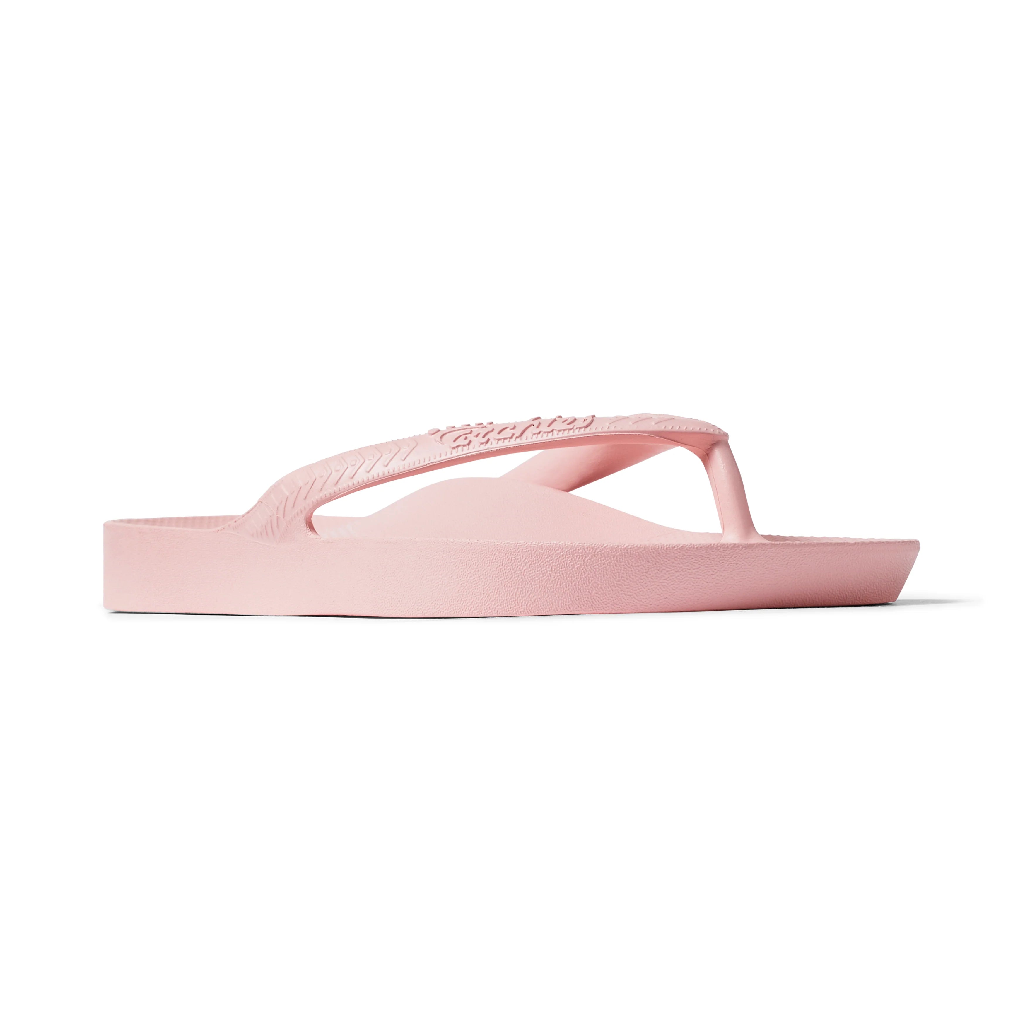 Arch Support Flip Flops - Classic - Pink - Clean Look Slides