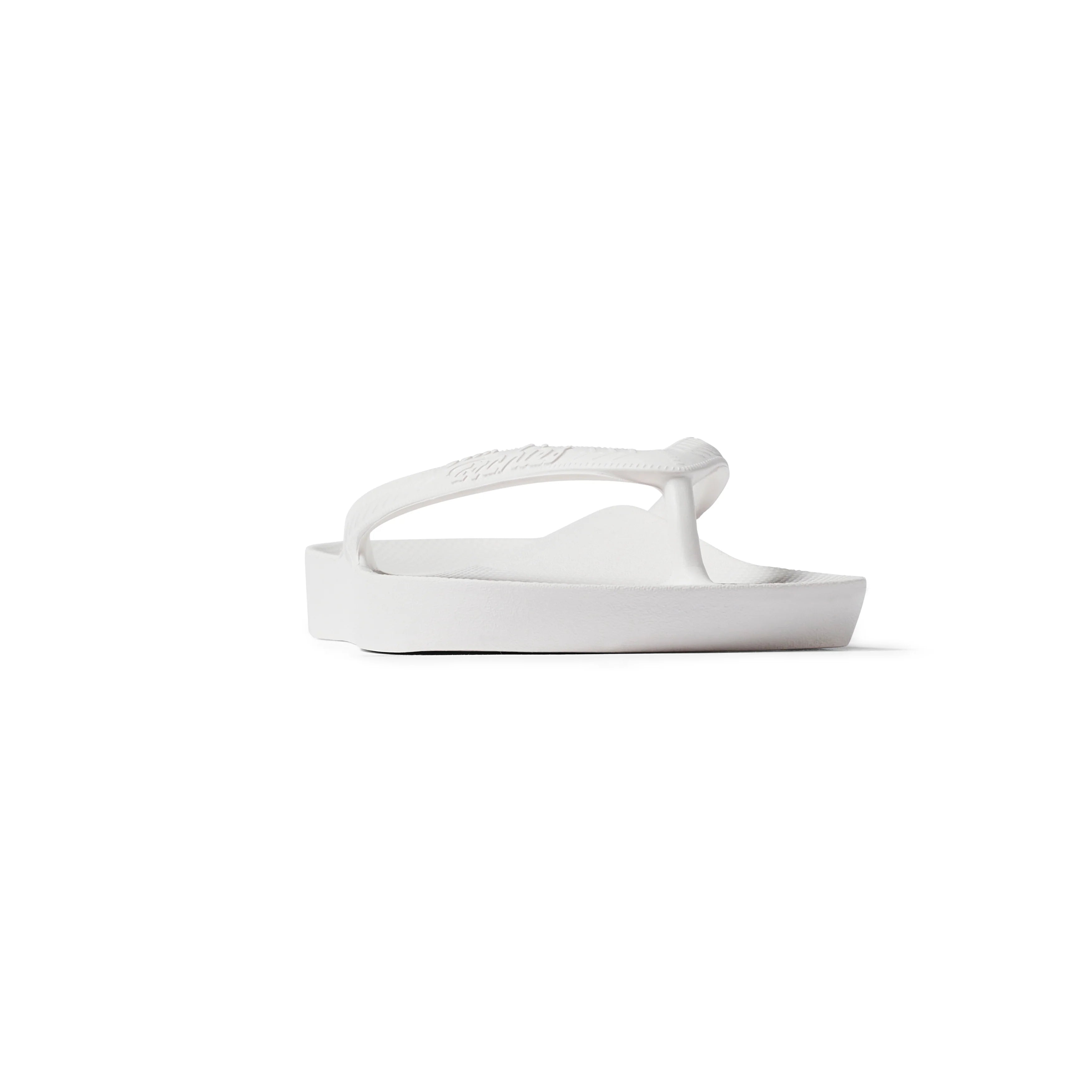 Arch Support Flip Flops - Classic - White - Fresh Contour Sandals