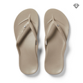 Arch Support Flip Flops - Classic - Crystal Taupe - Simple Support Slides