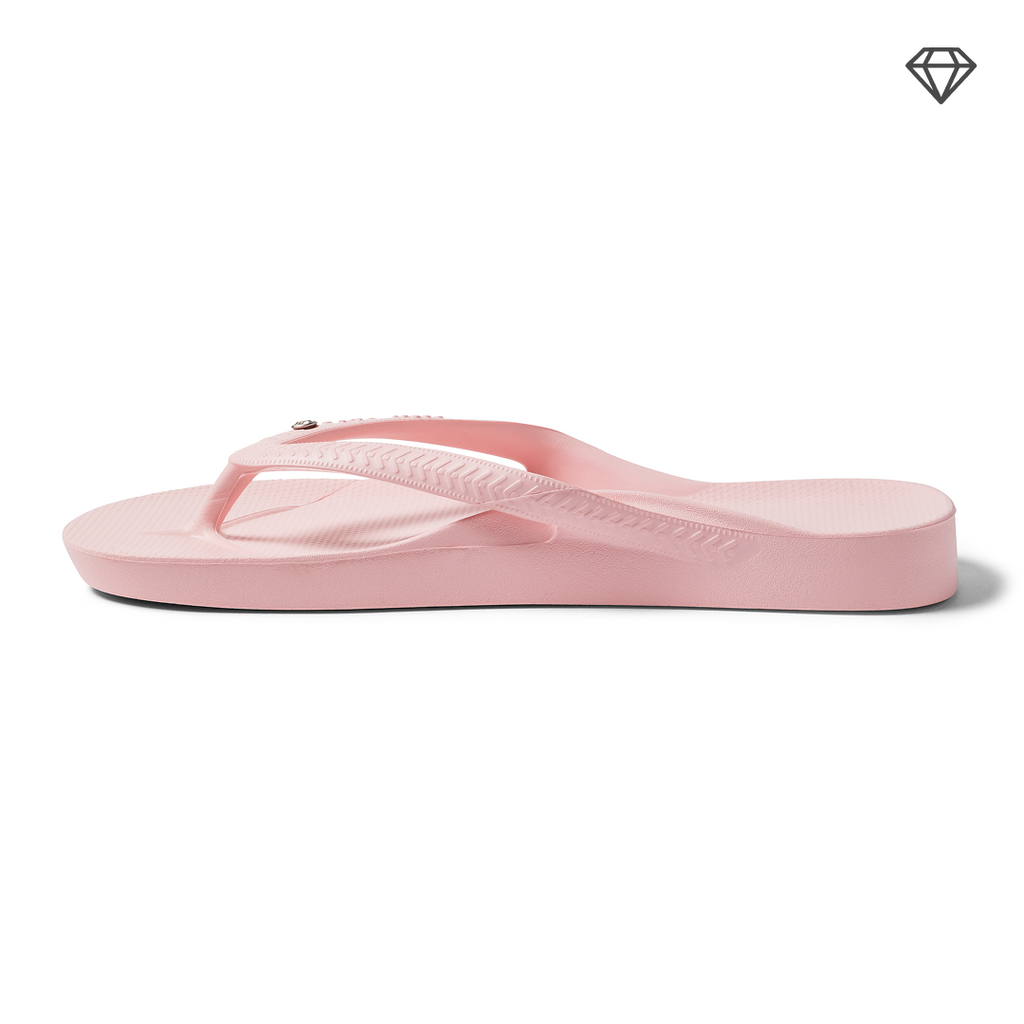 Arch Support Flip Flops - Classic - Crystal Pink - Everyday Everyday Sandals