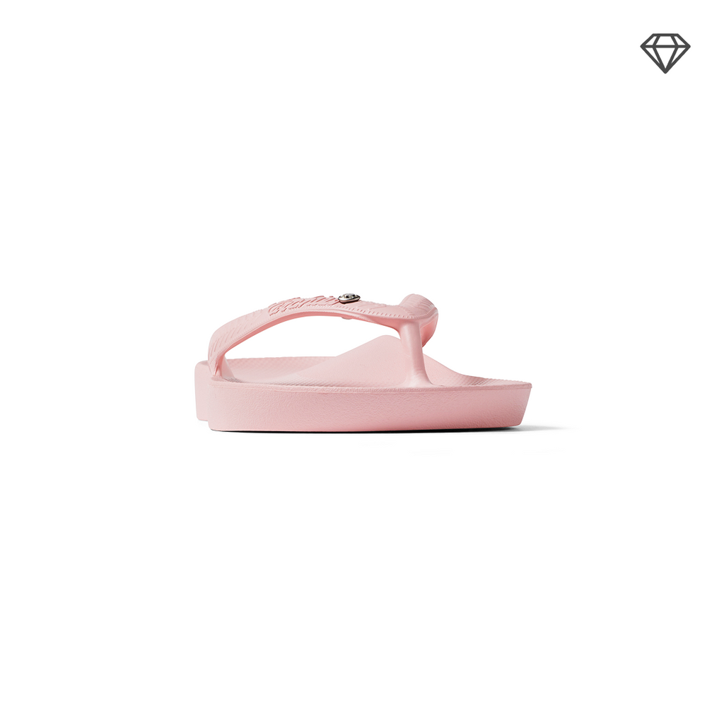 Arch Support Flip Flops - Classic - Crystal Pink - Everyday Everyday Sandals