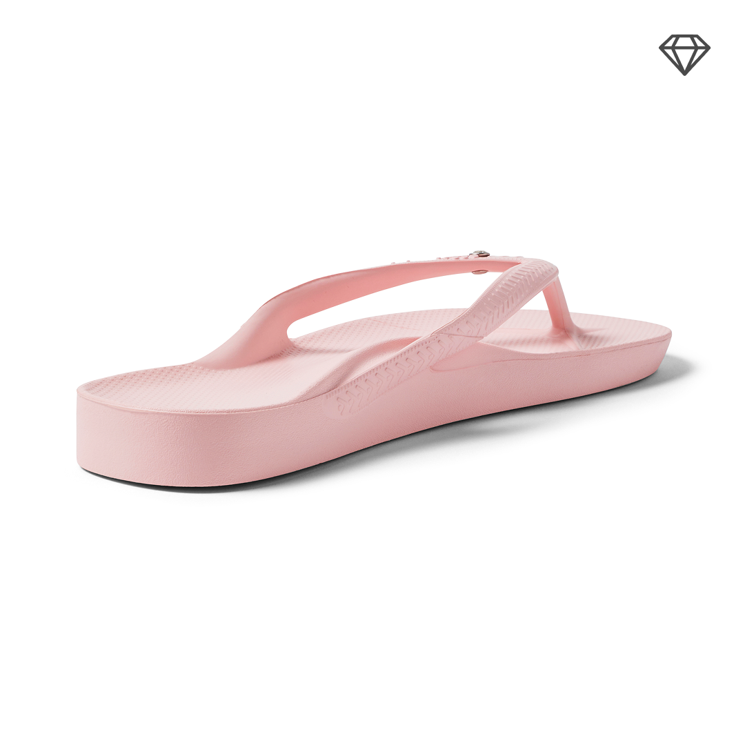 Arch Support Flip Flops - Classic - Crystal Pink - Everyday Everyday Sandals