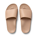 Arch Support Slides - Classic - Tan - Pool Ready Travel Sandals