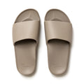 Arch Support Slides - Classic - Taupe - Classic Soft Strap Sandals