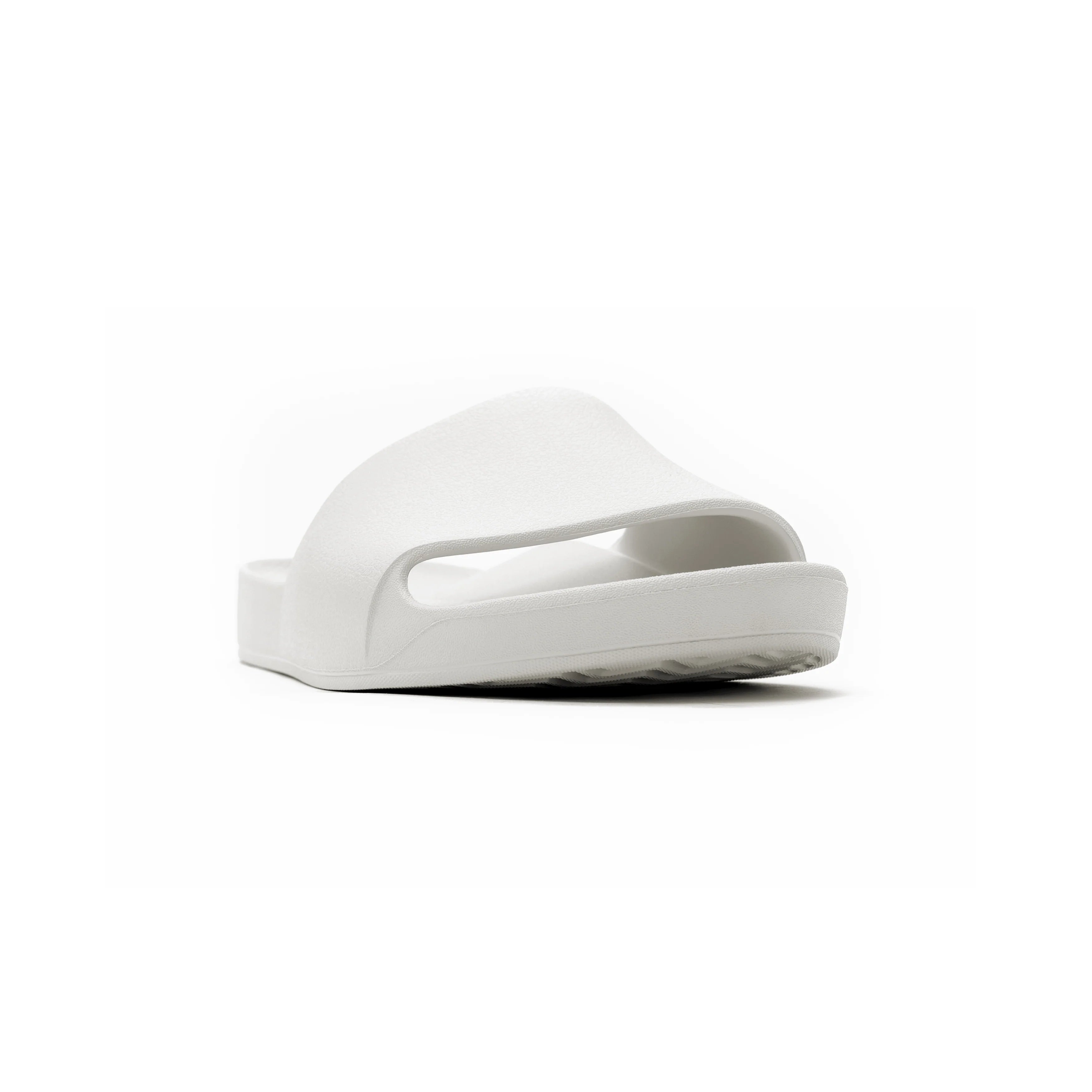 Arch Support Slides - Classic - White - Walk Ready Summer Slides