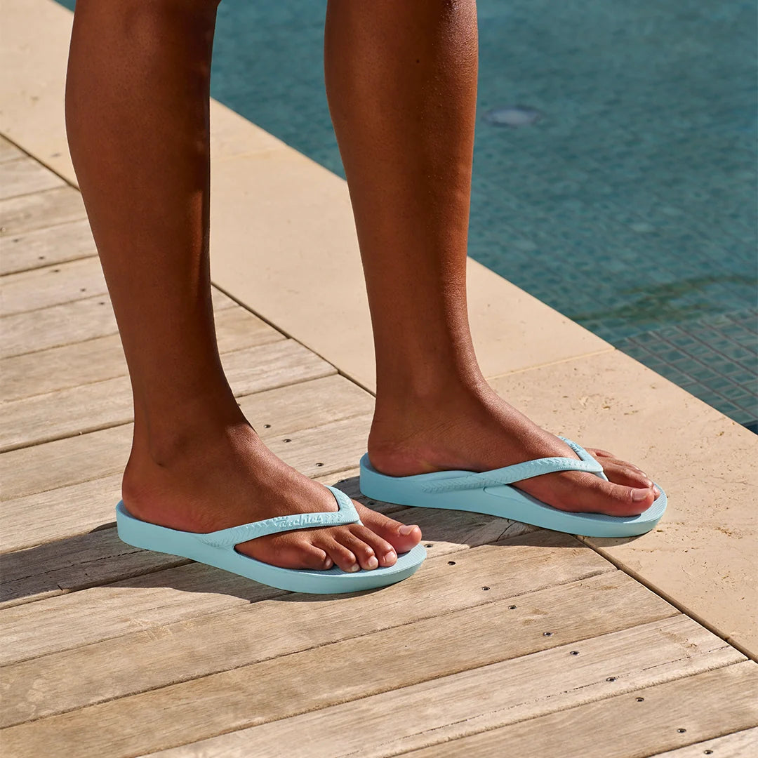 Arch Support Flip Flops - Classic - Sky Blue - Fresh Everyday Sandals